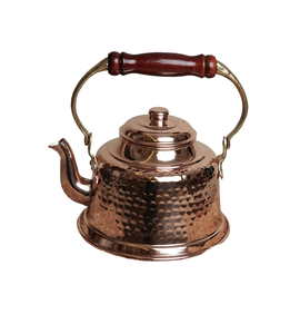 Carafe à thé en métal, carafe à eau, vaisselle, carafe décorative en cuivre avec poignée en laiton, style traditionnel, carafe et pot de luxe - Product Image 4