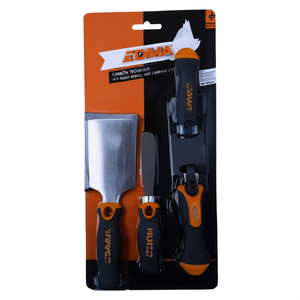 Kit Spatole per Intonaco EDMA con Manico in Gomma e Valigetta per il Trasporto - Product Image 2