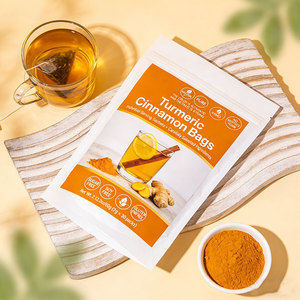 Té de Cúrcuma, <span class=keywords><strong>Jengibre</strong></span> <span class=keywords><strong>y</strong></span> <span class=keywords><strong>Canela</strong></span> para el Confort de las Articulaciones <span class=keywords><strong>y</strong></span> Apoyo Antioxidante, Infusión Herbal Orgánica para el Bienestar, 30 Bolsitas de Té - Product Image 3