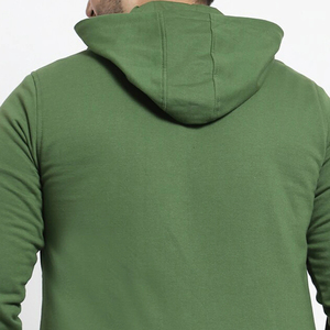 Meilleure qualité hommes fermeture éclair Fitness sweats à capuche nouveauté 100% coton uni prix de gros bas quantité minimale de commande saison d'hiver fabriqué au Pakistan - Product Image 5