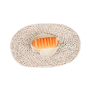 Best Collection 2025 Water Hyacinth <b>Decorative</b> <b>Table</b> Plate Plate Kitchen <b>Decor</b> Eco Friendly Durable Furniture <b>Decoration</b> - Product Image 3