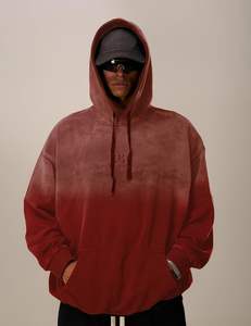 2025 hombres Casual moda Joker sublimación pulóver Sudadera con capucha mejor calidad divertido de gran tamaño transpirable diseño sólido patrón OEM - Product Image 3