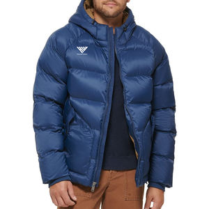 Service OEM, veste matelassée personnalisée avec logo imprimé pour hommes et MOQ faible, veste matelassée respirante fabriquée au Pakistan - Product Image 1