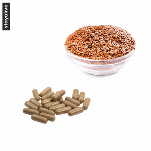 Cápsulas de semillas de lino puras y naturales | Servicio de etiqueta privada OEM | Suplementos de semillas de lino |(60,90,120 cápsulas) - Product Image 4