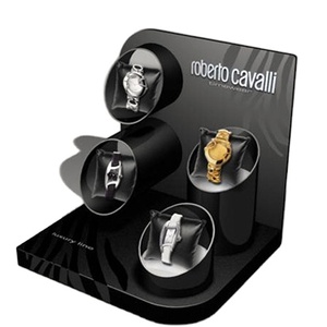 Exhibidor de Relojes Acrílico Transparente de 50 mm con Estante Esquinero Desmontable para Uso en Tiendas Minoristas - Product Image 2