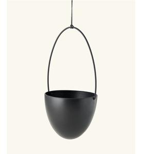 Vente en gros de jardinière suspendue en fer plaqué produit de vente en gros avec chaîne en métal décor de jardin élégant fait à la main. - Product Image 6