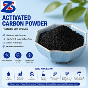 Charbon actif en poudre fine pour la purification des huiles végétales, le raffinage des graisses et les applications de transformation industrielle - Product Image 1