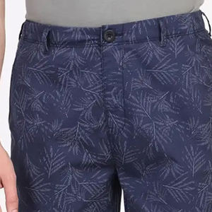 Haute qualité hommes décontracté été Shorts confortable taille élastique Bermudas respirant toile tricoté en gros vêtements de rue - Product Image 6