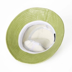 Precio al por mayor Venta superior Sombreros de cubo de cuero Buena calidad Tela hecha Sombreros de cubo Para la venta Ropa de playa Sombrero de cubo - Product Image 6