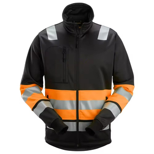 OEM Vêtements de travail personnalisés haute visibilité Vestes Softshell Haute visibilité Imperméable de travail Sécurité Veste réfléchissante - Product Image 1