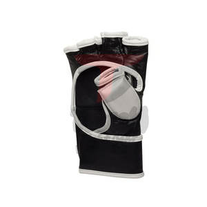 Guantes de MMA de Cuero Duradero de Alta Calidad, Diseño de Logotipo Personalizable, Cómodos, Ligeros, Ajuste Universal para Artes Marciales y Boxeo - Product Image 4