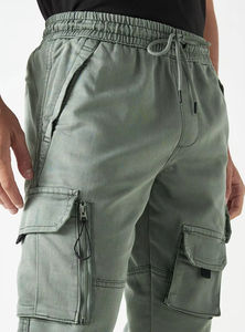 Pantalones cargo para hombre, pantalones para correr, pantalones de entrenamiento, pantalones de chándal con 8 bolsillos, fabricación de pantalones para hombre por Hexo Enterprises - Product Image 4