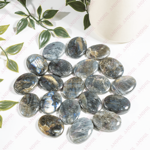 Piedras Planas de Labradorita Pulida al por Mayor - Piedra Preciosa Ecológica para Feng Shui, Sanación, Meditación y Decoración del Hogar - Product Image 4