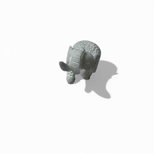 Statue d'éléphant en marbre blanc, art filigrané, sculpture Feng Shui faite à la main, articles de décoration pour la maison - Product Image 4