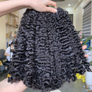 Extensions de cheveux humains Donor Eurasian Color Remy 100% Virgin Single Weft Hair Wholesale Weaving Natural Color VNHL Brand - Product Image 1
