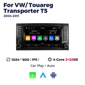 MEKEDE Audio Coche Pantalla Carro автомобильная навигация 360 аудио стерео Мультимедиа для <span class=keywords><strong>VW</strong></span> Touareg Transporter <span class=keywords><strong>T5</strong></span> 2004-2011 - Product Image 4