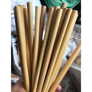 Paille de bambou lavable surface polie robuste sans éclat lisse pour les fêtes de cafés utilisation quotidienne en famille avec confort - Product Image 3