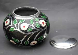 Adult Cremation Urns for Male/Female Funeral Urn for Human Ashes Decorative Urns for Ashes <b>Large</b> <b>Keepsake</b> <b>Box</b> (Multi Black) - Product Image 5