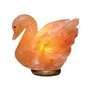 Charlatan écologique sculpté lampe au sel de canard de l'Himalaya poli décoration de la maison Anwar Enterprises - Product Image 1