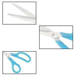 Ciseaux de couture pointus en acier inoxydable allemand de 8 "ciseaux de broderie ciseaux spécifiques au bureau poignée en plastique de haute qualité - Product Image 4