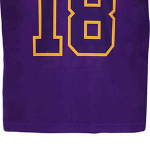เสื้อกีฬาแขนสั้นผ้า100% โพลีเอสเตอร์ระบายอากาศได้ดี - Product Image 4