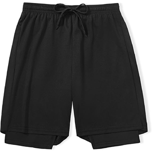Vente chaude nouveau style de short de fitness pour hommes avec poches de haute qualité, short de fitness respirant et à séchage rapide - Product Image 1