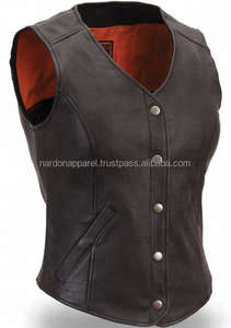 Chaleco de Cuero Genuino para Hombre, Diseño Personalizado de Alta Calidad, Logotipo Privado, Precio Bajo, Ropa de Verano de Secado Rápido, Marca Nardon Apparel - Product Image 4