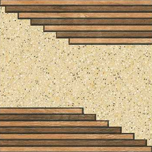 Grass & Stone Border Serie Lisa 400X400mm Azulejos de estacionamiento para espacio exterior Modelo 50142 Fuerza suprema-12mm por NOVAC CERAMIC - Product Image 4