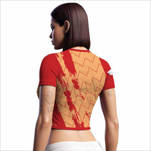 เสื้อครอปท็อปผ้าฝ้ายปี 2026 แบรนด์ส่วนตัว เสื้อยืดครอปท็อปสตรีทแวร์ เสื้อครอปท็อปผู้หญิง มีสินค้าพร้อมส่ง - Product Image 2