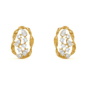 Compre Pendientes de Plata de Ley 925 de Primera Calidad para Mujeres y Niñas, Pendientes de Oro de 14K y Diamantes con Corte de Pera y Princesa en Forma de Gota de Agua - Product Image 1