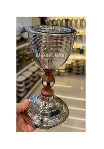 Quemador Oud de tamaño personalizado de forma redonda, el mejor diseño, quemador Bakhoor de Color dorado con pinzas para accesorios de decoración del hogar - Product Image 5