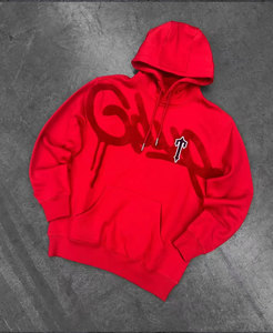 Ropa de hombre de algodón 100% de alta calidad para chándal con capucha y estampado Puff con diseño forrado y cuello con capucha talla XXS - Product Image 1