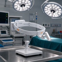 Lampe frontale LED sans fil, lampe frontale chirurgicale légère, lampe d'examen médical pour usage en clinique dentaire et ORL KD-203AY 3W