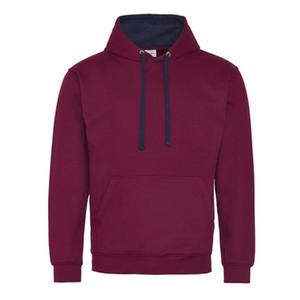 Vente en gros Contrast Drawcord Hoodies Homme - Product Image 1