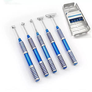 ชุดแปรงขนนุ่มเครื่องมือทันตกรรมรากฟันเทียมชุดผ่าตัด5ชิ้นใหม่ - Product Image 2