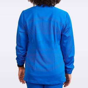 Vestes de gommage à manches longues pour soins infirmiers hospitaliers en gros \ Vestes en polyester de haute qualité avec poches - Product Image 3