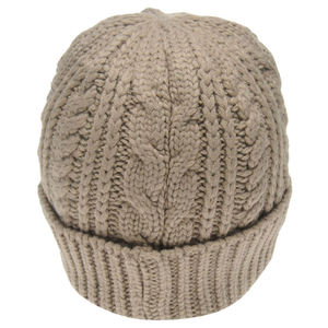 Vente en gros de bonnets jacquard en laine mélangée très vendus pour l'hiver, respirants et imperméables, réglables en différentes couleurs pour hommes - Product Image 6