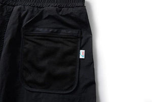 Pantalones de chándal de nailon acampanados de cintura media personalizados para hombre, pantalones de chándal holgados de pierna ancha desgastados de alta calidad - Product Image 4