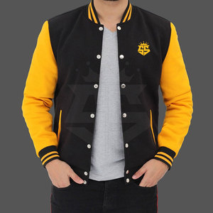 แจ็กเก็ตเบสบอลสำหรับผู้ชายขนาดพลัสไซส์แจ็คเก็ตเบสบอลสำหรับกลางแจ้งใช้ในฤดูหนาว - Product Image 4