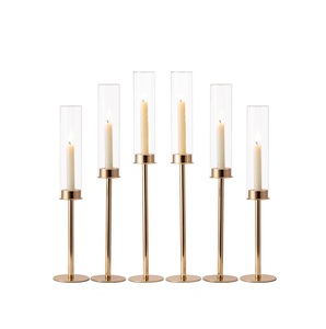 Portavelas de latón de Venta caliente boda y otra función soporte de vela decorativo para el hogar de alta venta portavelas de venta superior - Product Image 1