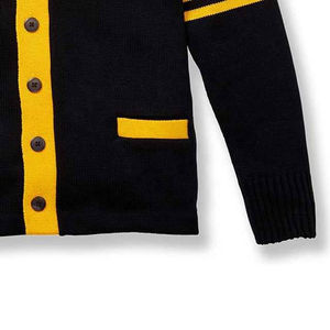 New Best Design Long Sleeve <b>Cardigan</b> Sweater for <b>Men</b> and Clothing Fashion Breathable 100% Cotton Sweater - Product Image 6