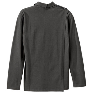 เสื้อโปโลแขนยาวสำหรับผู้สูงอายุและผู้พิการเสื้อโปโลแบบปรับตัวได้เสื้อโปโลชายเปิดหลังแบบปรับได้สำหรับ2025 - Product Image 4