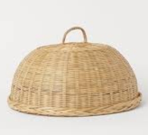 Lưới Vòm Thực Phẩm Dệt Tre Tấm Che Thực Phẩm Bằng Tre/Lều Thực Phẩm Trong Hiên Giỏ Lưới Bọ/Lưới Dây Tròn Tự Nhiên Tấm Che Thực Phẩm Bằng Tre Cho Gia Đình - Product Image 6