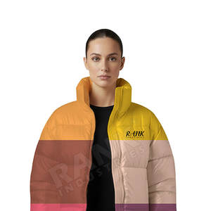 เสื้อแจ็คเก็ตบับเบิ้ลสำหรับผู้หญิง ผลิตจากวัสดุที่ทนทาน ออกแบบโลโก้เองได้  เนื้อผ้านุ่ม เหมาะสำหรับการเดินทาง - Product Image 3