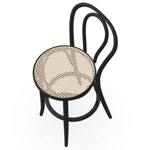 Silla de Comedor de Madera de Teca Maciza de Alta Calidad, Asiento de Cuerda Tejida, Diseño Moderno Europeo, Impermeable, para Interiores y Exteriores, Villa, Apartamento - Product Image 3