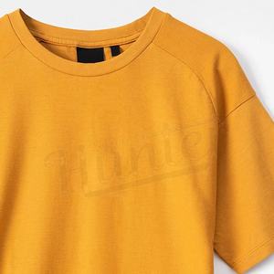 Camiseta Simple Lisa 100% Algodón para Hombre, Corte Holgado Informal, Personalizada, Manga Corta, Camiseta para Hombre en Venta, Precio Económico - Product Image 4