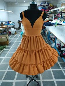 Robe mini babydoll féminine magique et décontractée, style bohème élégant, inspirée de la mode, robe de plage pour femmes, robe de soleil unie, tunique de villégiature - Product Image 4