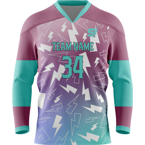 Camisetas de Hockey sobre Hielo Deportivas, Transpirables, de Secado Rápido, Unisex, para Adultos, para Entrenamientos, Partidos de Club, Intensas en el Campo - Product Image 1