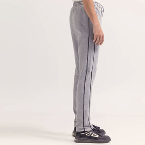 Meilleur prix grande taille hommes pantalons de survêtement taille élastique Joggers pantalons de survêtement décontracté Sport toile pantalon taille haute motif droit - Product Image 4