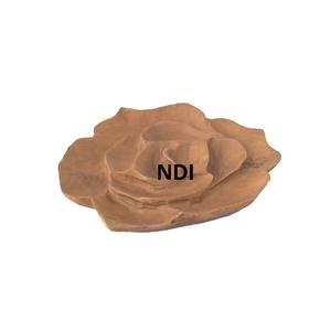 Plateau de service en métal de style luxueux avec finition en émail Plateau de service pour nourriture, café et thé Plateau de service de forme arrondie au design fait à la main - Product Image 2